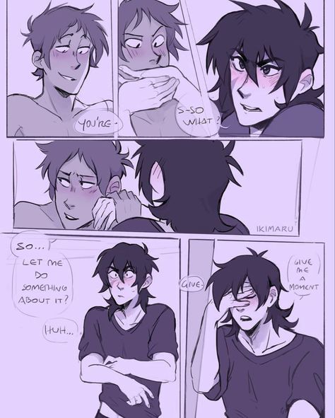 Gay Ship Dynamics, Voltron Keith And Lance, Klance Cute, Keith Lance, Klance Fanart, Klance Comics, Voltron Funny, Voltron Comics, Gay Comics