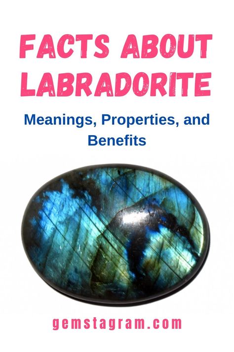 Facts About Labradorite Meanings, Properties, and Benefits #crystals #gemstone #crystalhealing #gems #Labradorite Laborite Stone Meaning, Labrodite Crystal Benefits, Labrodite Crystal Meaning, Labrodite Jewelry, Labradorite Crystal Meaning, Labradorite Meaning, Labradorite Healing Properties, Crystal Guide, Psychic Powers