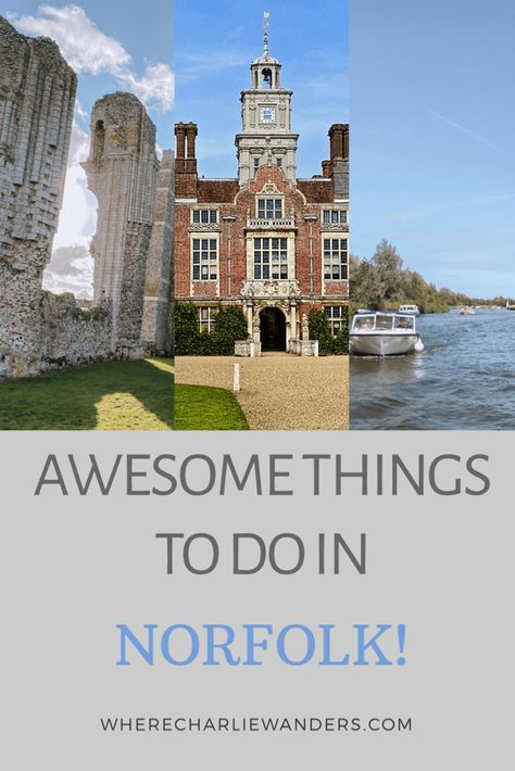 Things to do in Norfolk, UK - Where Charlie Wanders Norwich Castle, Uk Life, Uk Places, Norfolk Uk, North Norfolk, Norfolk Broads, Visit Uk, Norfolk England, Norfolk Island