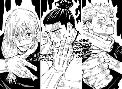 Jujutsu Kaisen Manga, Manga English, Manga Pages, Anime Screenshots, Anime Sketch, Manga To Read, Jujutsu Kaisen, Drawing Reference, Manga Art