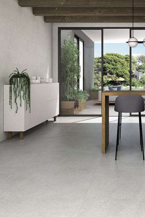 Stone Effect Flooring, Porcelain Tile Floor 60x60, Porcelain Grey Floor Tiles, Grey Tiles White Walls Living Room, Inside Outside Flooring, Large Format Tile Living Room, Large Grey Floor Tiles, Stone Look Floor Tiles, Large Grey Tile Floor