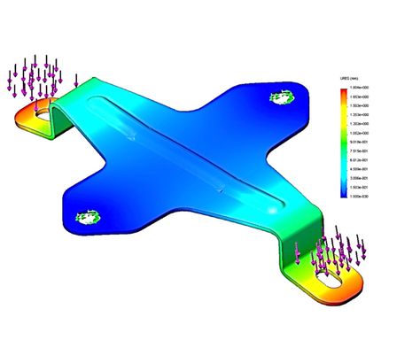 Finite Element Analysis (FEA) Beyond designing a thermally effi- cient heatsink, running finite element analysis is a critical step in determining if the mounting mechanism used is mechanically sound. Solidworks Tutorial, Finite Element Analysis, Solid Works, Hard Surface, Interface Design, Design Tutorials, Software, Engineering, Quick Saves