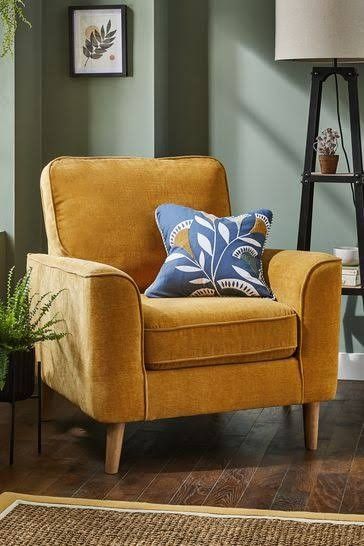 Comfy Accent Chairs For Bedroom, Mustard Accent Chair, Lounging Chair, Mustard Chair, Mustard Sofa, Mustard Living Rooms, Mustard Armchair, Reading Nook Chair, Yellow Accent Chairs