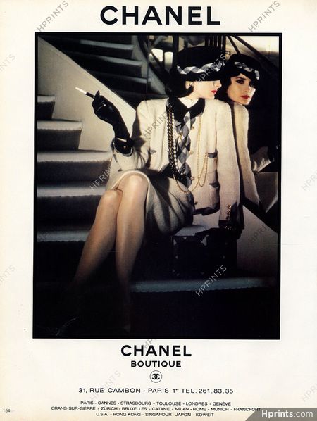 Chanel Ad Campaign, Chanel Ad, Edie Campbell, Moda Chanel, Chanel Boutique, Mode Chanel, Couture Mode, Christy Turlington, Shopping Photography