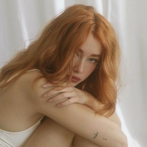 Genya Aesthetic, Genya Safin Aesthetic, Luna Caine, The Annihilator, Genya Safin, Ginger Hair Girl, Light Red Hair, Ginger Models, Mode Ulzzang