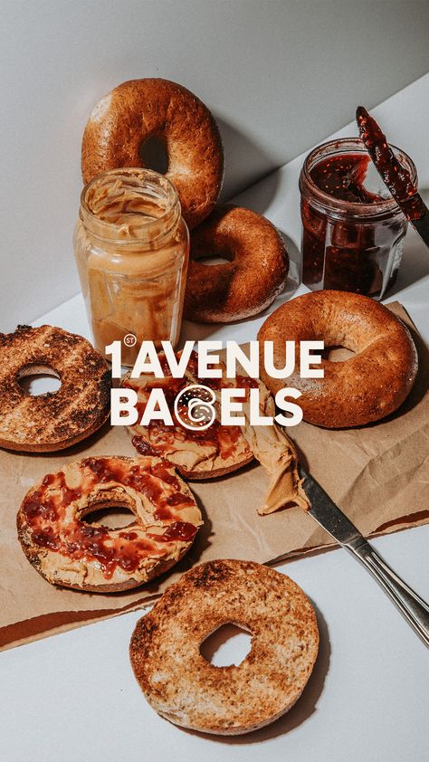 It’s all about that warm, modern, and really New York vibe. My aim was to make sure the logo stands out on New York’s bustling streets 🗽 Brief from: @thebriefassociation 🥯 #brandidentitydesign #logodesigninspiration #modernlogo #newyorkvibe #passionproject bagel logo | bagel branding | brand identity | bagel logo design | modern logo | bold type | bolddesign New York vibe | warm design | welcoming design | foood branding | bagel logo design | logo inspiration Bagel Shop Branding, Bagel Poster, Bagel Branding, Bagel Logo, Bagel Photography, Bread Logo Design, Bagel Packaging, Snack Branding, Bread Branding