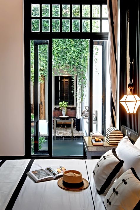 The Siam Hotel, Architecture Restaurant, Interior Design Minimalist, Modern Hotel, Plunge Pool, Home Modern, Contemporary Home Decor, Colonial Style, Hotel Design