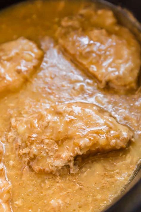 Boneless Pork Loin Chop Recipes, Slow Cook Pork Chops, Center Cut Pork Chop Recipes, Boneless Pork Chops Crock Pot, Thick Pork Chop Recipe, Smothered Pork Chops Crock Pot, Pork Loin Chops Recipes, Slow Cooker Pork Chops Recipes, Crock Pot Pork Chops