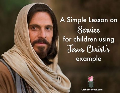 This super simple lesson on service teaches children about following Jesus's example to serve others. Elder Holland, Verses About Strength, Lds General Conference, General Conference Quotes, Conference Quotes, Bible Verses About Strength, Family Home Evening, Pictures Of Jesus Christ, Lds Quotes