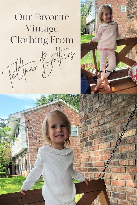 Our Favorite Vintage Clothing From Feltman Brothers #Back2School22 - Mom Does Reviews Feltman Brothers, Traditional Baby Clothes, School Guide, Layette Set, Embroidered Clothes, Clothes Crafts, Back To School Gifts, Family Heirloom, French Lace