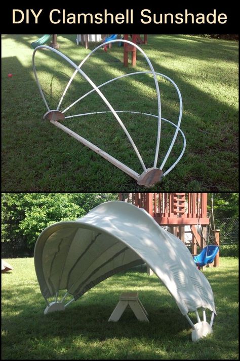 Diy Windbreak, Diy Sunshade, Pipe Diy Projects, Pvc Tent, Portable Shade, Pvc Canopy, Small Craft Rooms, Diy Tent, Camping Diy