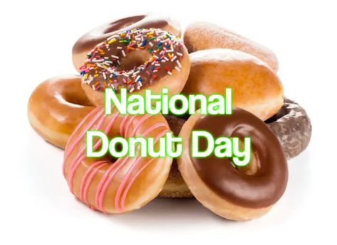 Dutch Desserts, Fire Cake, Types Of Pastry, Donut Day, National Donut Day, National Days, Delicious Donuts, Donut Shop, American Food