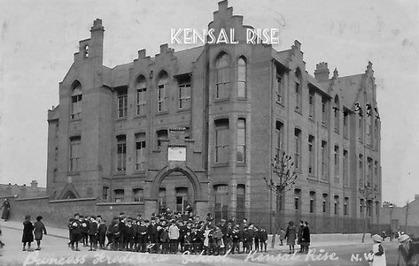 Princess Frederica School. Kensal Rise Kensal Rise, Vintage London, London Uk, Louvre, Street View, Lost, London, Education, Building