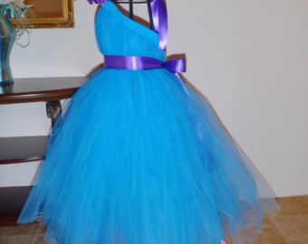 Blue Dress Kids, Peacock Wedding Inspiration, Wedding Peacock, Flowergirl Dress, Purple Flower Girl Dress, Turquoise Bridesmaid Dresses, Flower Girl Dresses Tutu, Peacock Wedding, Teal Wedding