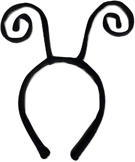 Amazon.com: Nicky Bigs Novelties Velvet Bug Antenna Headband Costume Accessory, Black, One Size: Clothing Diy Bug Antenna, Waldorf Halloween Costume, Bug Antenna, Diy Bando, Waldorf Halloween, Bug Cartoon, Ladybug Wings, Antenna Headband, Headband Costume