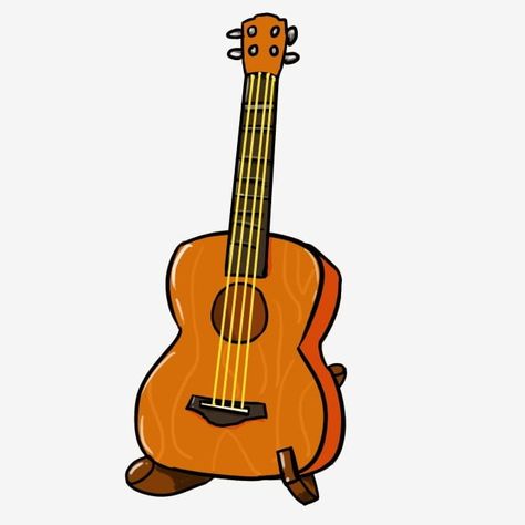 Playing The Guitar Drawing, Ukulele Illustration, Ukulele Drawing, School Animation, Music Png, Guitar Drawing, Taylor Guitar, Logo Design Free Templates, Drawing Journal