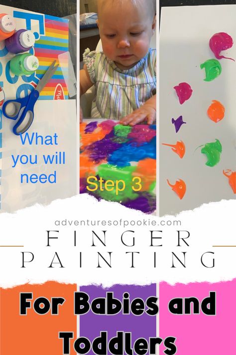 Easy and mess free way for babies and toddlers to finger paint! (Doubles as a sensory craft) Mess Free Finger Painting, Baby Finger Paint Ideas, Finger Painting Ideas For Kids, Painting For Babies, Baby Finger Paint, Finger Paint Art, Sensory Crafts, Ziploc Bag, Finger Paint