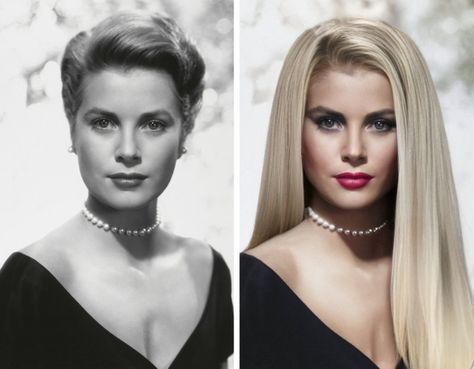 Vintage Actresses Classic Hollywood, Classic Hollywood Actresses, Vintage Beauty Aesthetic, Classic Beauty Icons, Old Hollywood Glamour Fashion, Classic Hollywood Makeup, Old Hollywood Makeup Look, Golden Age Fashion, Old Hollywood Icons