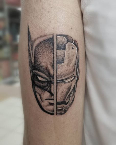 UPDATED: 40 Bold Iron Man Tattoos (March 2020) Iron Man Tattoos, Ironman Tattoo, Man Tattoos, Batman Ironman, Iron Man Tattoo, Iron Man Mask, Avengers Tattoo, Tattoo Black And White, Man Tattoo