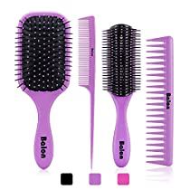 Check this out at Amazon Curly Natural Hair, Hair Tool Set, Parting Hair, Best Hair Brush, Hair Brush Set, Detangling Hair Brush, Comb Set, Paddle Brush, Tangled Hair