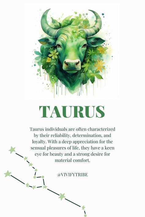 Taurus Zodiac SignTaurus What the zodiac signs say about personality, relationships, career success, and more... Key Taurus Facts: Dates: April 20 - May 20 Symbol:&nbsp... April Taurus, Taurus April, Taurus Season, May Taurus, Taurus Personality Traits, Taurus Compatibility, Taurus Personality, Taurus Art, Capricorn And Taurus