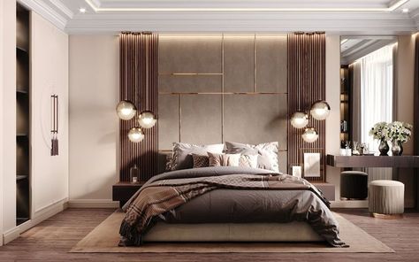 Modern Luxurious Bedrooms Classy, Luxe Bedroom, Luxury Room Bedroom, Bedroom Interior Design Luxury, Classy Bedroom, Modern Luxury Bedroom, Bedroom Wall Designs, Modern Bedroom Interior, Bedroom Master