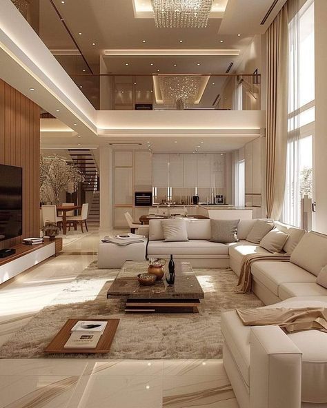 House Hall Design, Fancy Living Rooms, Mansion Living, Luxury Villa Design, India House, Sala Grande, Color Wall, Simple Living Room, Transitional House