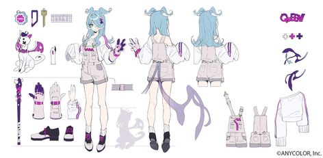 Elira Pendora/Gallery | Virtual YouTuber Wiki | Fandom Elira Pendora, Character Reference Sheet, Diamond City, Character Model Sheet, Model Reference, Reference Sheet, Anime Guys Shirtless, Character Reference, Character Design Animation