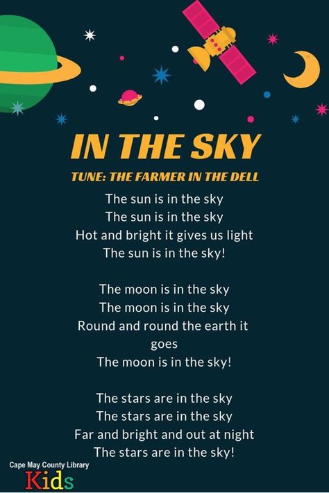 Space Lesson Plans, Preschool Poems, Space Theme Preschool, Space Week, Space Themes, Space Lessons, Space Preschool, Space Crafts For Kids, Library Programming