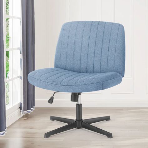 Andover Mills™ Berlinville Task Chair & Reviews | Wayfair Desk Chair No Wheels, Modern Home Office Desk, Meditation Chair, Drafting Chair, Cross Legged, Vanity Chair, Office Desk Chair, Modern Home Office, Home Office Chairs