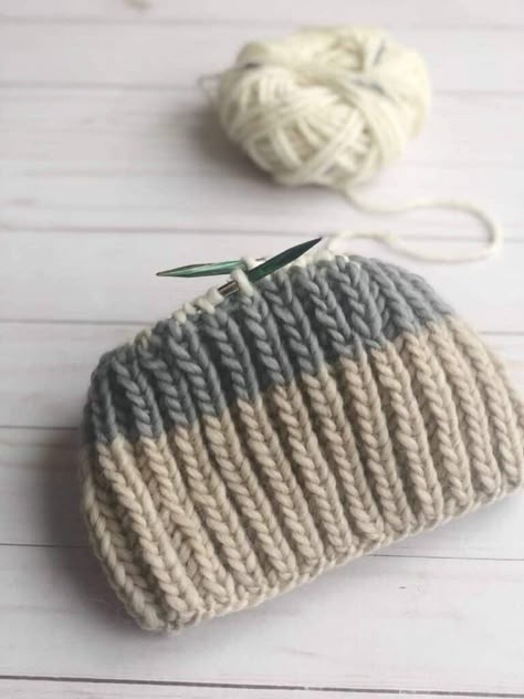 Beanie Pattern Free, Fisherman's Rib, Beanie Knitting Patterns Free, Knit Beanie Pattern, Hat Patterns Free, Hat Knitting Pattern, Knitting Patterns Free Hats, Rib Stitch, Hat Knitting