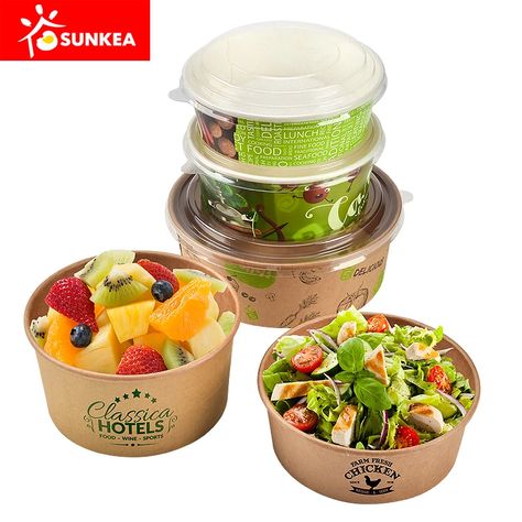 Food Delivery Packaging, Sweet Gestures, Salad Packaging, Juice Bars, Salad Box, Cloud Kitchen, Resep Smoothie, Paper Bowl, Food Box Packaging