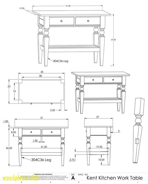 77+ Free Woodwork Plans Pdf - Best Paint for Wood Furniture Check more at http://glennbeckreport.com/free-woodwork-plans-pdf/ Built In Kitchen Table, Blueprint Table, Sketchup Woodworking, Images Of Kitchen Islands, Wooden Furniture Plans, Furniture Details Drawing, Woodworking Plans Storage, Woodworking Blueprints, Woodworking Plans Pdf