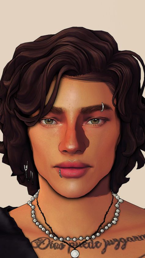 Adonis Mendez | Patreon Hairline Tattoos, Sims 4 Content, Mods Sims 4, Sims 4 Hair Male, Sims 4 Piercings, Mod Hair, Shadow Face, Sims Packs, Face Piercings