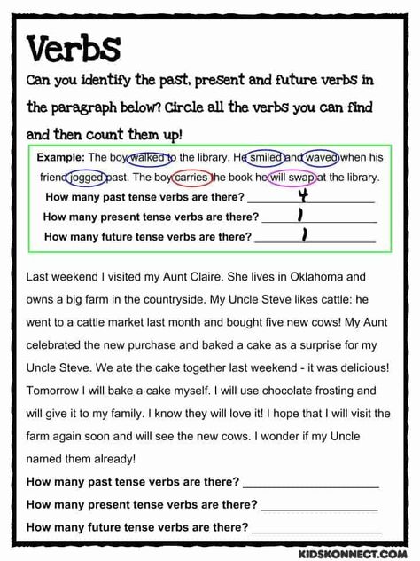 Paragraph Worksheets, Future Tense Verbs, Progressive Verbs, Present Tense Verbs, Linking Verbs, Helping Verbs, Simple Past Tense, Future Tense, 2nd Grade Math Worksheets