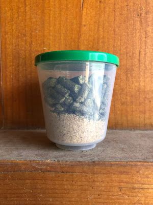 homemade supplement, with Biotin Plus on the bottom and Uckele pelleted copper and zinc on Small Horse Farm, Horse Pasture Enrichment, Coconut Oil For Horses, Diy Horse Supplements, Mud Control For Horses, Holistic Horse Care, Garlic Supplements, Horse Hacks, Horse Supplements