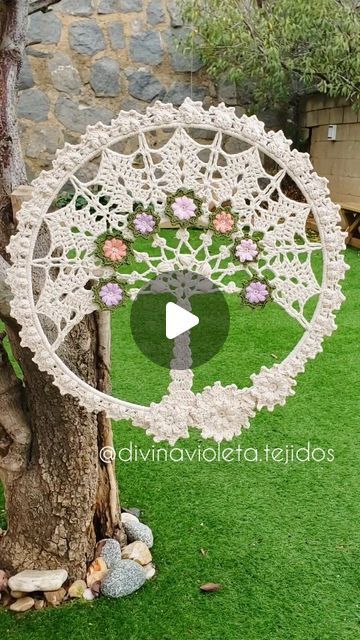 Crochet Mandala, Tree Of Life, Dream Catcher, Make Your Day, Twitter Card, Make Your, Make It Yourself, Crochet