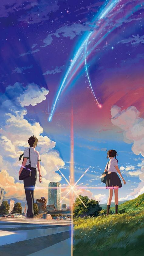 Taki Wallpaper, Kimi No Na Wa Wallpaper, Mitsuha Miyamizu, Your Name Wallpaper, Instagram Money, Your Name Anime, Anime Drawing Books, Building Wealth, Recent Anime