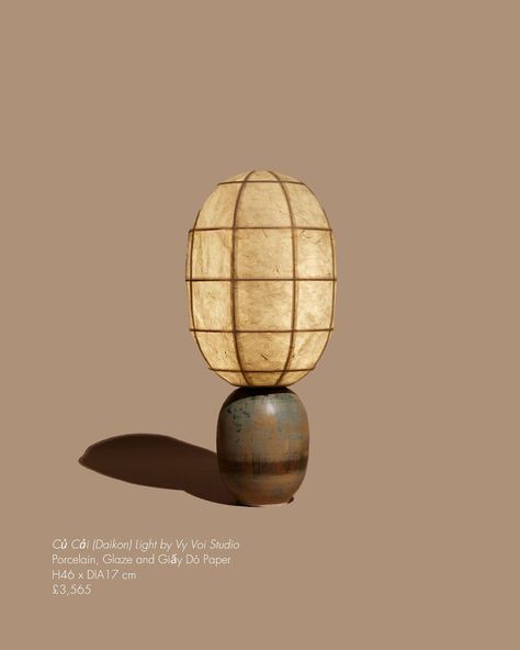 Introducing Vy Voi A design studio based in New York and Sài Gòn by designer Steffany Trần, focusing on objects, lighting and furniture. Her work connects the dots between historical Vietnamese art and her belief of tenderness in the everyday, expressed into enriching, emotional dialogues inspired by the natural world. The collection is now available to view at The House by M.A.H as part of our new curation, The Feast. Open by appointment October 14 - November 21 Location: 2b Vyner ... Connect The Dots, Natural World, Design Studio, Dots, Lighting, Furniture, Quick Saves, Design, Art