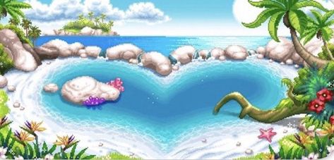 Pixel Scenery, Background Pixel, Pixel Background, Glitter Graphics, Beautiful Creatures, Palm Trees, On Tumblr, Glitter, Tumblr