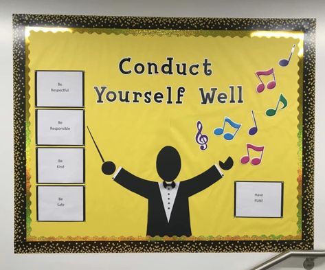 Music Class Decorations Ideas, Middle School Music Bulletin Boards, Music Class Bulletin Board Ideas, Music Decorations Classroom, Choir Bulletin Board Ideas, Music Room Decorations School, Music Teacher Bulletin Boards, Music Classroom Decor Ideas, Middle School Music Classroom Decor