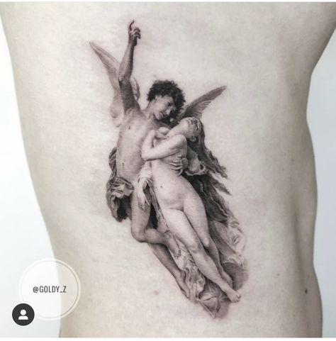 Tattoo Cool, Tatuagem Masculina Pequena, Cupid And Psyche, Geniale Tattoos, Tattoo Arm, Elephant Tattoos, Music Tattoos, Rib Tattoo, Tattoo Sleeve Designs