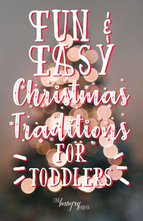 These fun and EASY Christmas traditions are so much fun for toddlers – and better yet, they won't stress YOU out, mama! #christmas #christmastraditions #holidays #holidayideas Reverse Advent Calendar, Christmas Morning Traditions, Hanukkah Traditions, Fun For Toddlers, Chocolate Advent Calendar, Mama Blog, Felt Christmas Tree, Pretty Christmas, Toddler Christmas