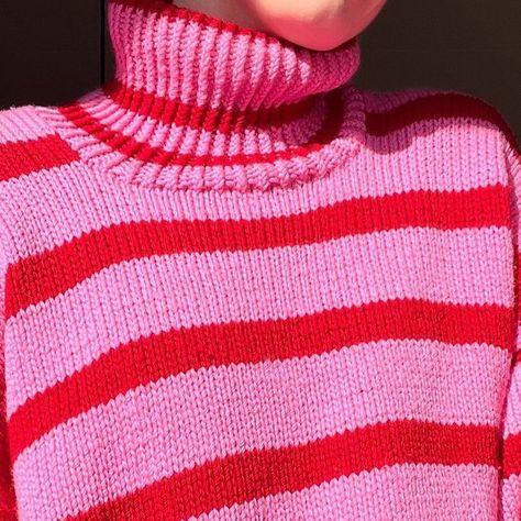 dreamknit | design your own knitwear on Instagram: "We love the combination of pink and red❤️ What’s your favorite color combo?

This is our Pepper Sweater knitted in Filcolana Peruvian with the colors chinese red and bubblegum💕Find the pattern on link in bio!

#mydreamknit #dreamknitters #knit #knitting #knitspo #knittinginspiration #knittersofinstagram #nordicknitters #knittingdesign #ootdknittersedition #strikk #egostrikk #strikking #strikkere #dreamknit #weareknitters #contemporaryknitwear #scandinavianknitwear #knitfashion #knityourstyle #slowfashion #makeyourownfashion #handmadewardrobe #sustainablefashion #peppersweater #filcolana #filcolanaperuvianhighlandwool #filcolanaperuvian" Bubblegum Pink Color Combinations, Contemporary Knitwear, Pink Color Combination, Red Knit Sweater, Handmade Wardrobe, Pink And Red, Knit Fashion, Bubblegum Pink, Color Combo