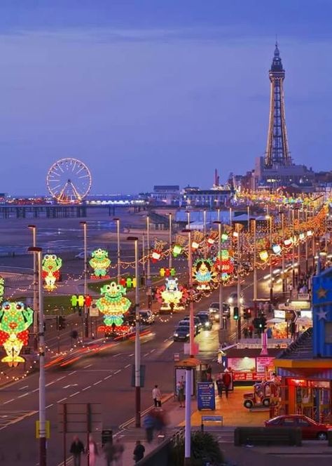 .. Blackpool Uk, Blackpool England, Blackpool Pleasure Beach, Europa Park, British Seaside, Seaside Resort, England And Scotland, Blackpool, England Travel