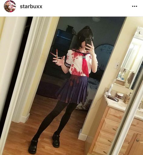 Ayano Aishi, Pretty Halloween, Epic Cosplay, Fantasias Halloween, Cosplay Characters, Amazing Cosplay, Yandere Simulator, Cute Cosplay, Costume Outfits