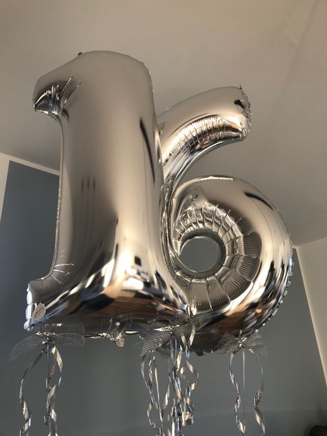 16 Birthday Balloons Aesthetic, 16 Balloons Number Aesthetic, 16 Bday Balloons, Sweet 16 Moodboard, 16 Balloons Aesthetic, 16 Aesthetic Birthday, Sweet 16 Vision Board, 16 Aesthetic Number, Bday Inspo Aesthetic