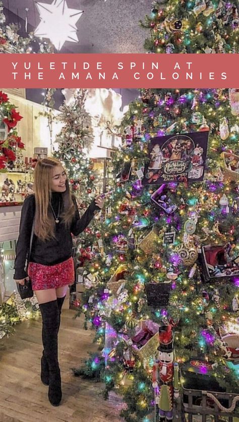 Experience a Pre-Christmas cheer at the Amana Colonies in Amana, Iowa.  #travel #Amana #iowa Amana Colonies, Iowa Travel, Vertical Images, Pre Christmas, Red Bricks, Travel Stories, Dream Destinations, Travel Book, Christmas Cheer