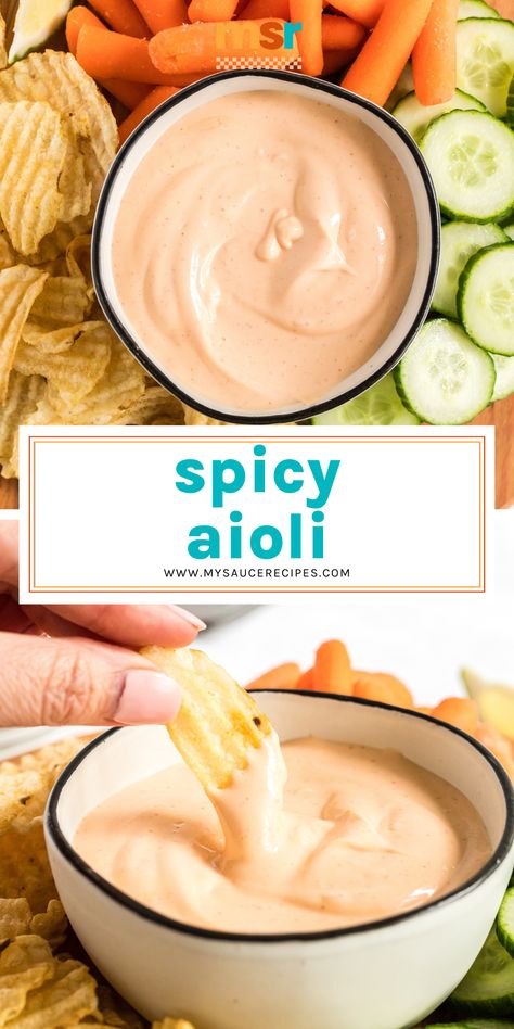 Aioli For Sandwiches, Aoili Recipe Spicy, Mayonnaise Dip Recipes, Spicy Aioli Sauce Recipe, Aoli Recipe Aioli Sauce For Tacos, Aoili Recipe Easy, Aoli Recipe Aioli Sauce, Spicy Mayonnaise Recipe, Spicy Aioli Sauce