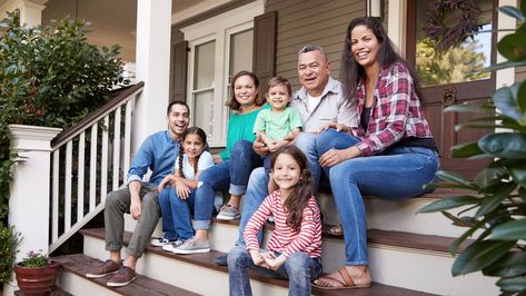 What makes multigenerational living work? We gathered six ways for your family to make the most of residing under one roof. Multigenerational House Plans, Multigenerational House, Front Porch Addition, Multigenerational Living, Family Compound, Porch Addition, Divorce Lawyers, Chiropractic Care, House With Porch